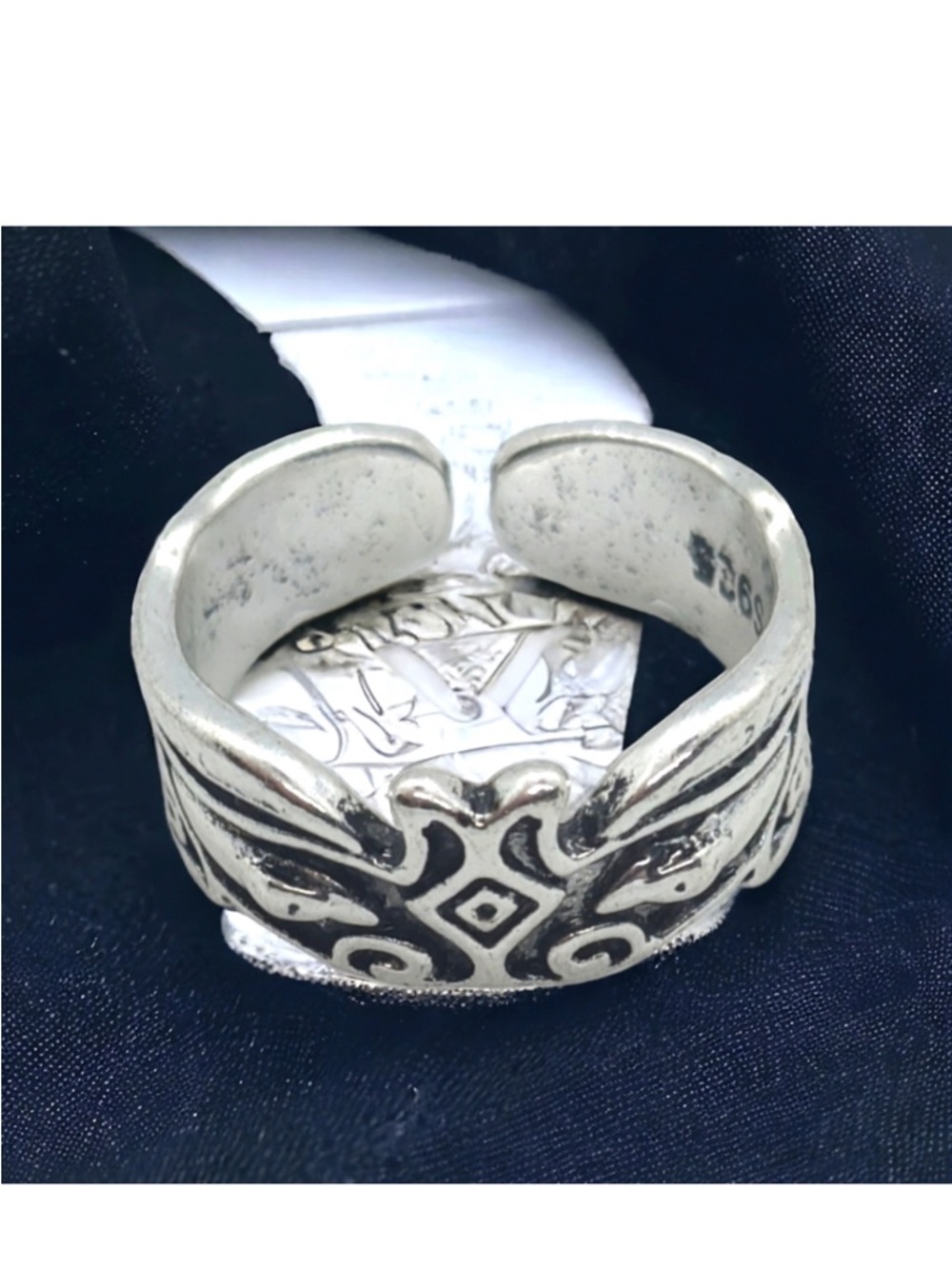 Unisex Sterling Silver Ring